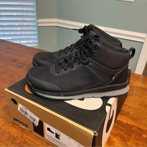 Bogs Slate Mid CT Men's Work Boots Comp Toe size 10 - Picture 8 of 12